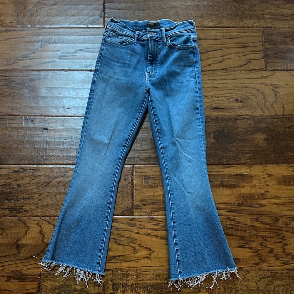 MOTHER Weekender Fray Jeans sz 27